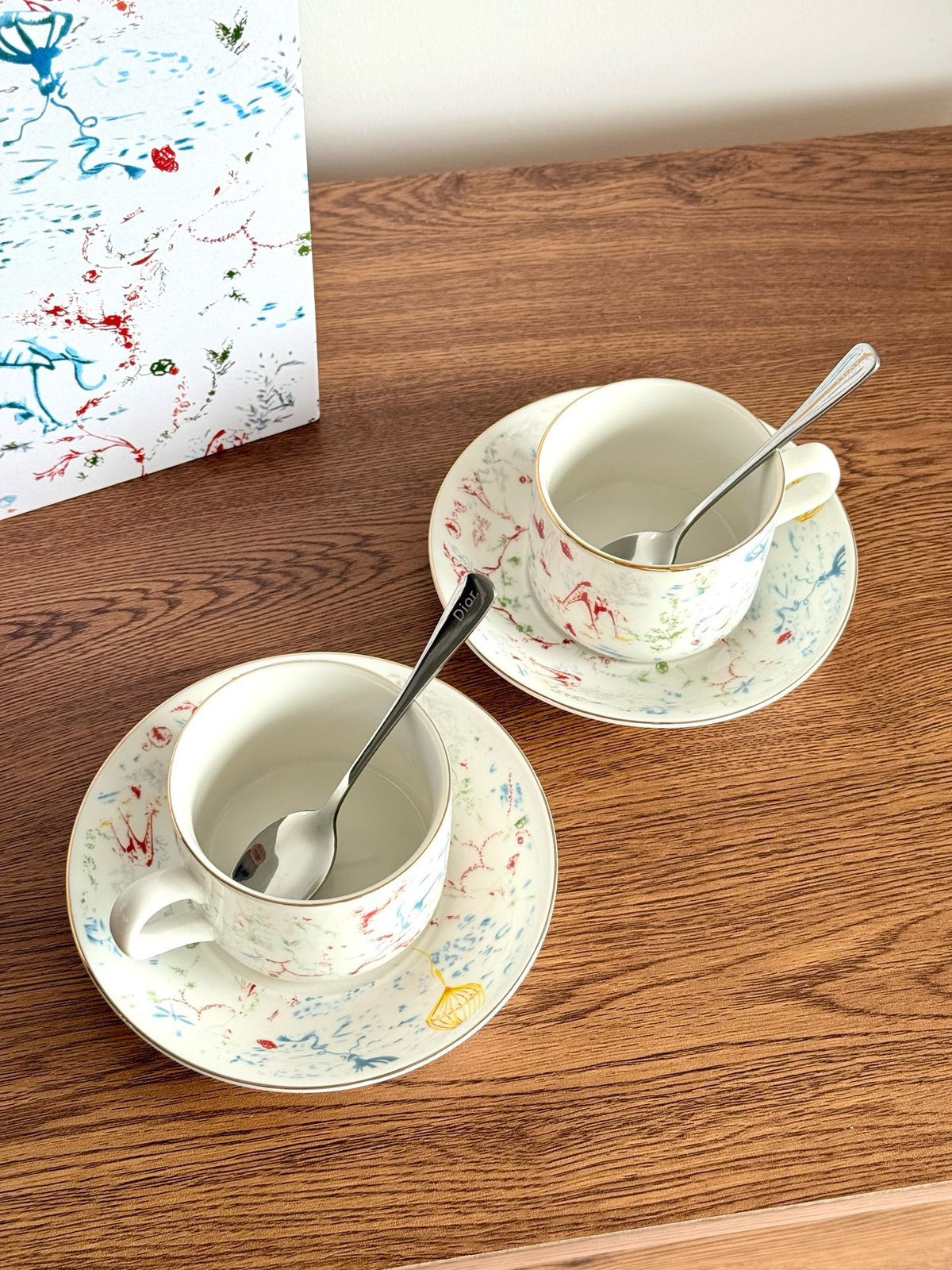 Maison Cabinet de Curiosités Porcelain Coffee Cup & Saucer Set