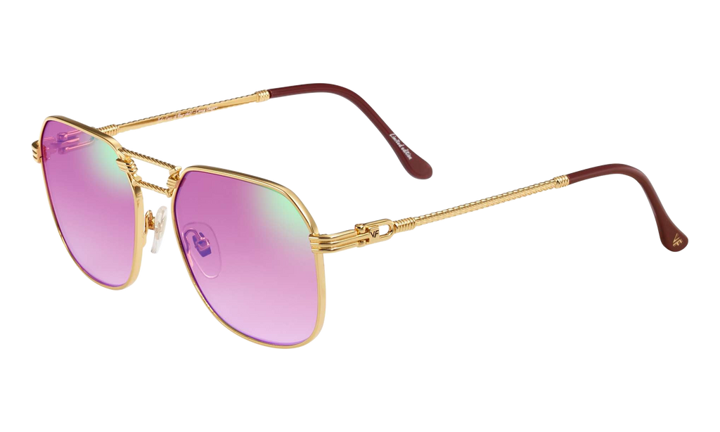 CEO Masterpiece 24KT Yellow Gold / Candy Pink Gradient Flash Pink MPCE2 0006 6A3