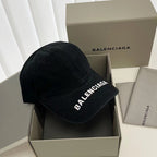 Balenciaga  Gamer Cap In Black Hat Accessories #3626