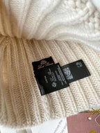 Loro Piana Cashmere Knit Hat Scarf Set #6664
