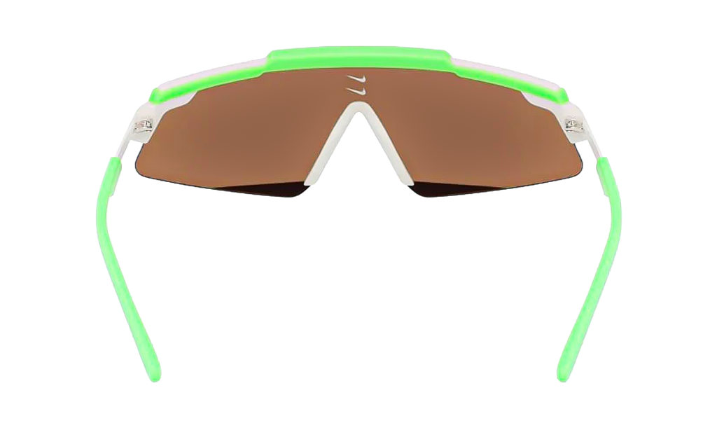 Marquee Sunglasses Strike Green White / Bronze Brown Mirror FN0302 398