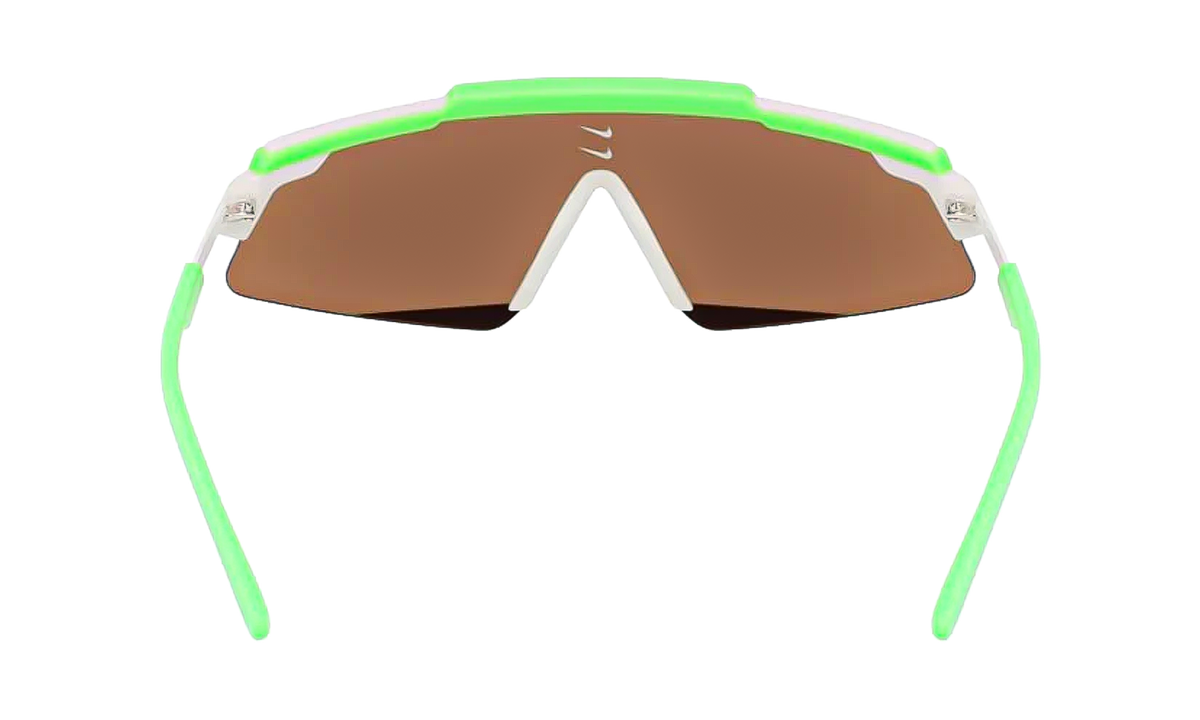 Marquee Sunglasses Strike Green White / Bronze Brown Mirror FN0302 398