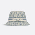 Dior D-Bobby Women's Monogrammed Printed Fisherman's Hat Narrow Brim Bucket Hat Cap #76669
