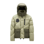 Moncler X Pharrell Williams Men And Women With The Same Models Of Autumn And Winter Solid Color Removable Hat Waterproof Nylon Stitching Long Sleeved Puffer Down Jacket #74576