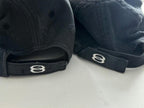 Balenciaga Men's and Women's Solid Color Embroidered Logo Design Cotton Duck Cap Hat #74927