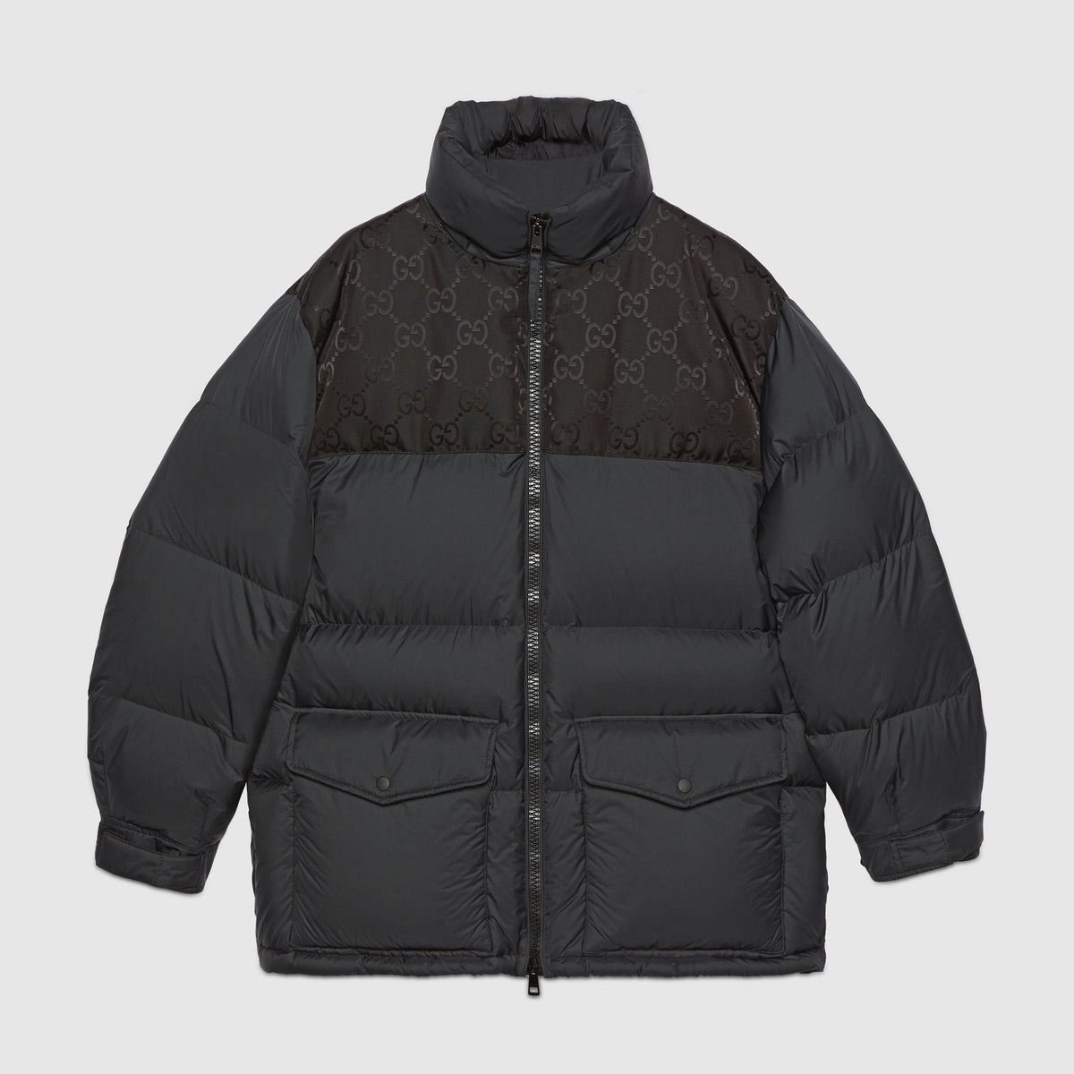 Gucci Men's Winter Detachable Hat Zip Hooded Puffer Down Jacket #97366