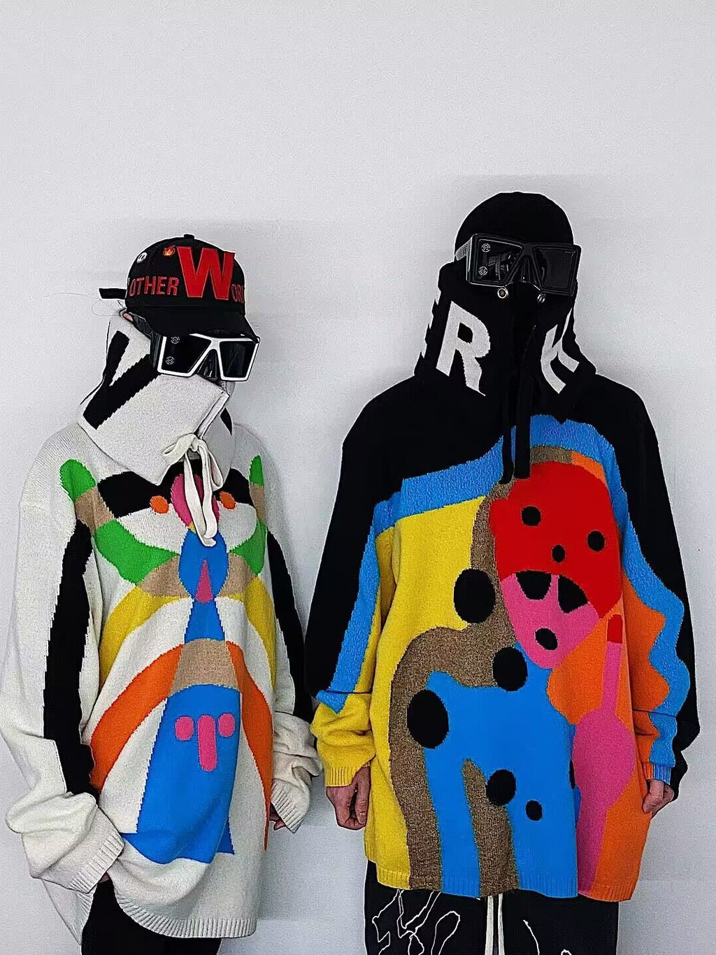 Walter Van Beirendonck Walter Van Beirendonck Rainbow Alien Stereo Baseball Cap W Letter Embroidered Duck Hat Accessories Ngvp #2412