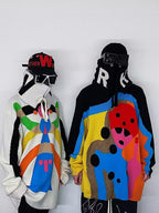 Walter Van Beirendonck Walter Van Beirendonck Rainbow Alien Stereo Baseball Cap W Letter Embroidered Duck Hat Accessories Ngvp #2412
