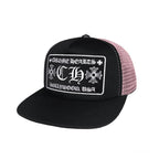 Chrome Hearts Men's Women's Fashion Color Blocking Logo Embroidery Metal Baseball Cap Hat #77698