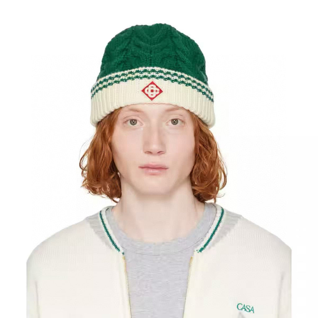 Casablanca Men's And Women's Autumn/winter Fashion Casual Thickened Cotton Knitted Hat Accessories #78371