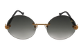 508 Rimless Drill Mount F.U. Edition 24KT Yellow Gold / Black / Grey Gradient DMMF2 0003 15T8