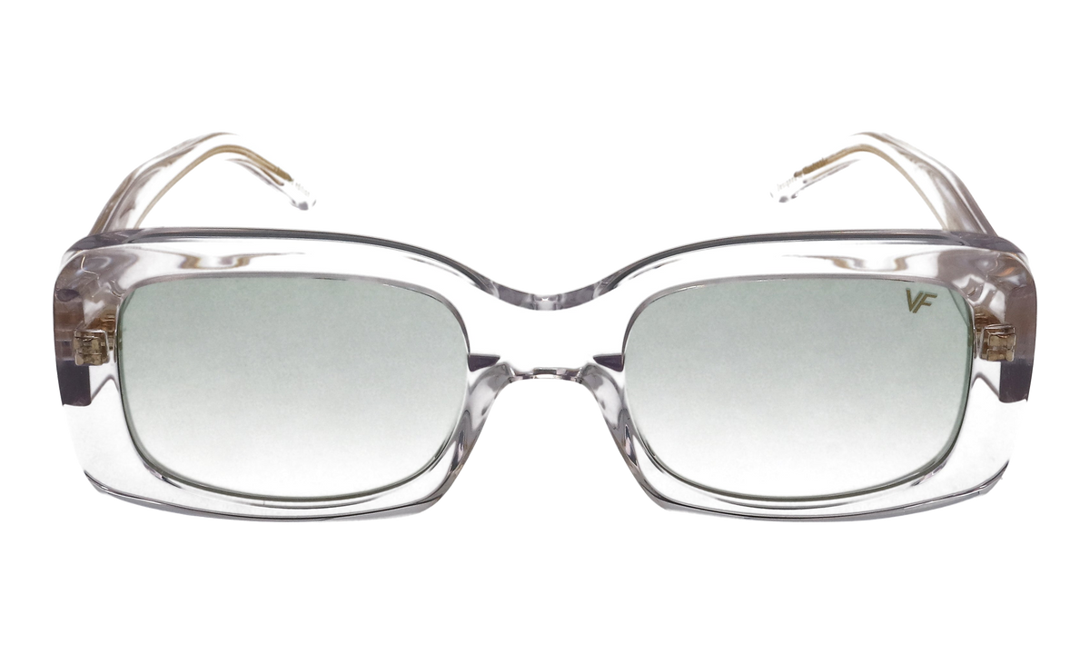 Manhattan Translucent Edition Acetate Clear Translucent / Neon Green Flash Purple VFMA2 0005