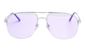 Snatch Half Rim 18KT White Gold / Smoke Flash Purple HRSN2 0009 4B6