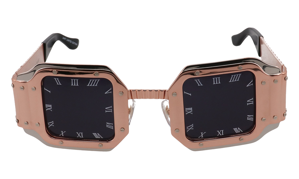 Timeless 24KT Two-Tone Rose / White Gold / Black VTWA2 0004 29T5