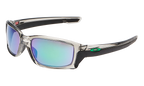 Straightlink Sunglasses Grey Ink / Jade Iridium OO9331 03