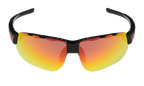Conquer Sunglasses Black / Rose Brown / Beta Red 8600132 000153