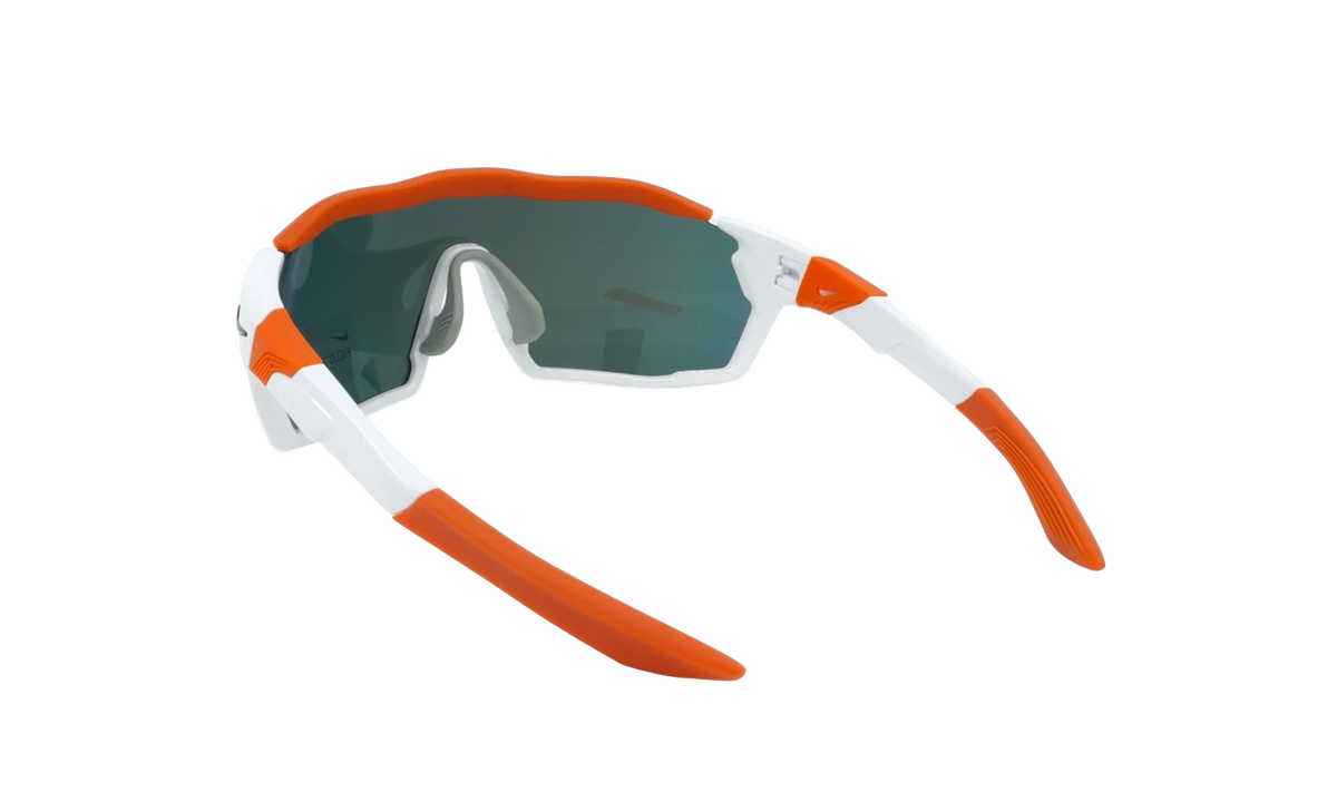 Show x Rush Team Sunglasses White / Team Orange / Field Tint FD1887 106