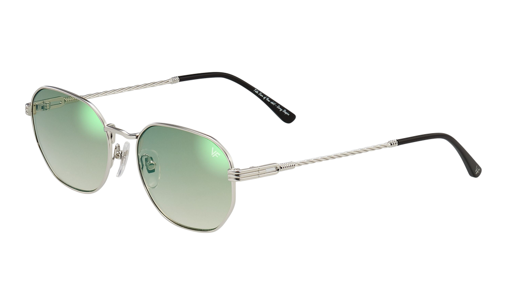 Detroit Player XL 18KT White Gold / Money Green Gradient Flash Green MPDX2 0013 5C1