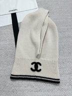 Chanel Men's and Women's Fall/Winter Fashion Solid-Color Brand Knitted Cashmere Hat Accessories #78631