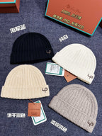 Loro Piana Gorro Cachemira Logo Hat #334048