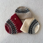 Loro Piana Vintage Jacquard Cashmere Hat #336663