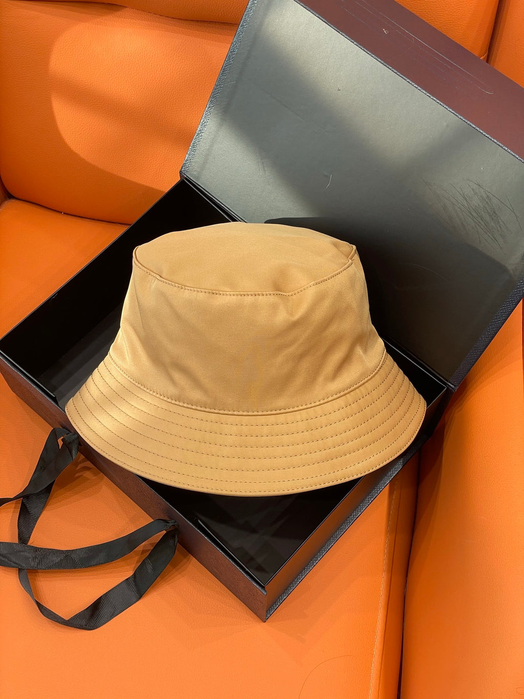 Prada Amber Prada Speedrock Re-nylon Bucket Hat #336740