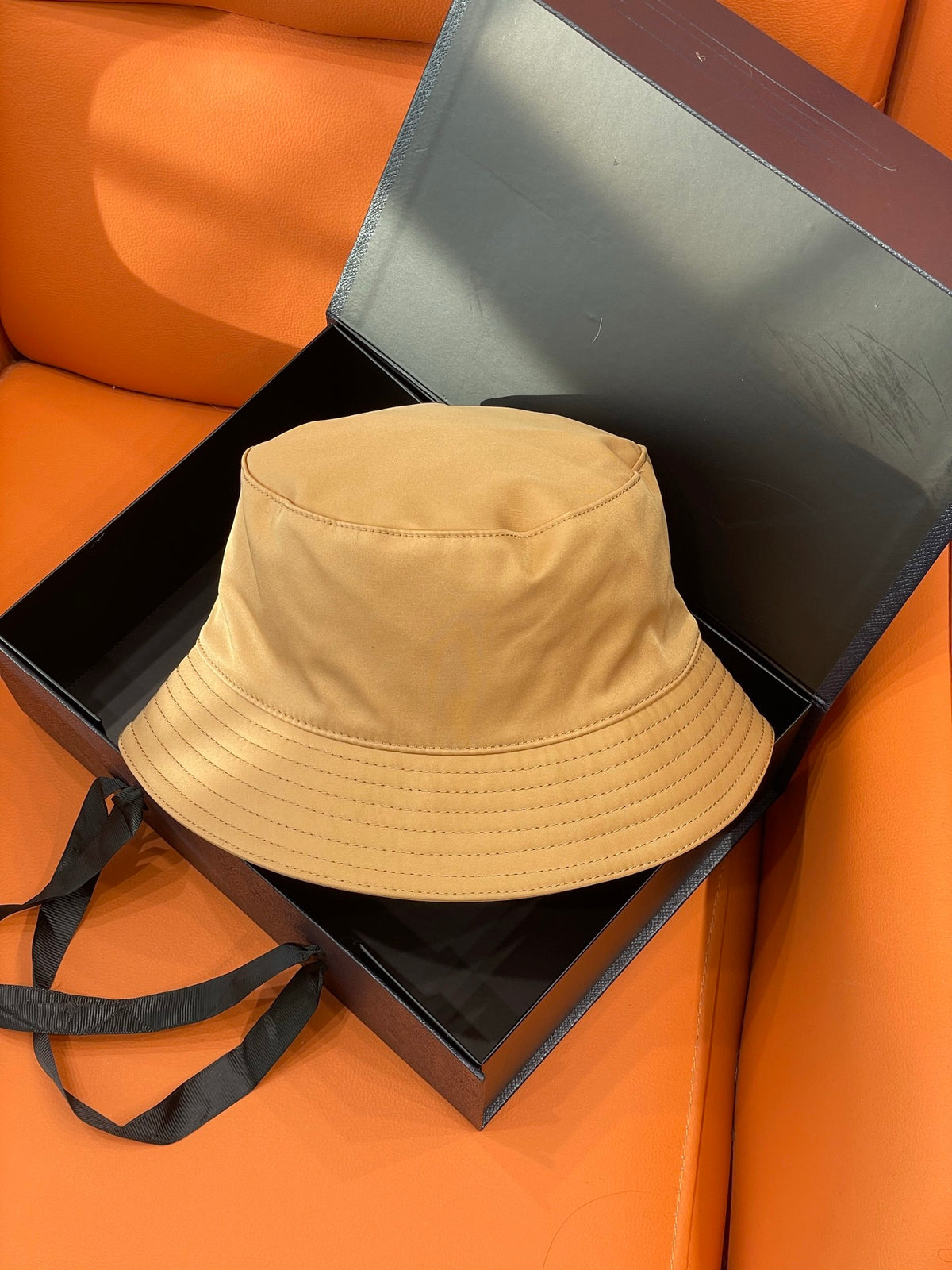 Prada Amber Prada Speedrock Re-nylon Bucket Hat #336740