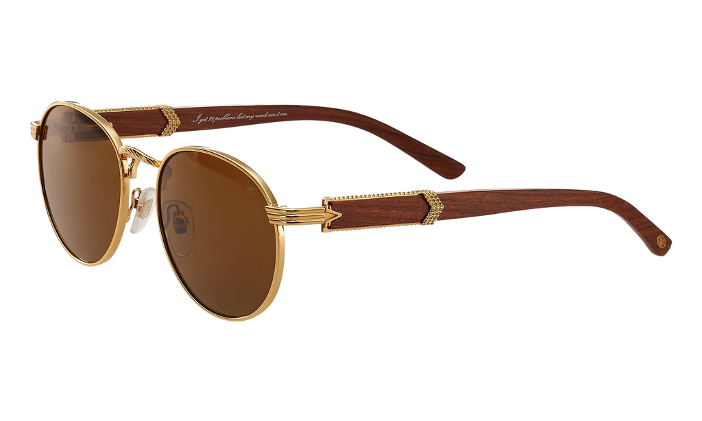 Miami Vice Atelier Mirage Woods Yellow Gold / Brown WDMV2 0002 22D6