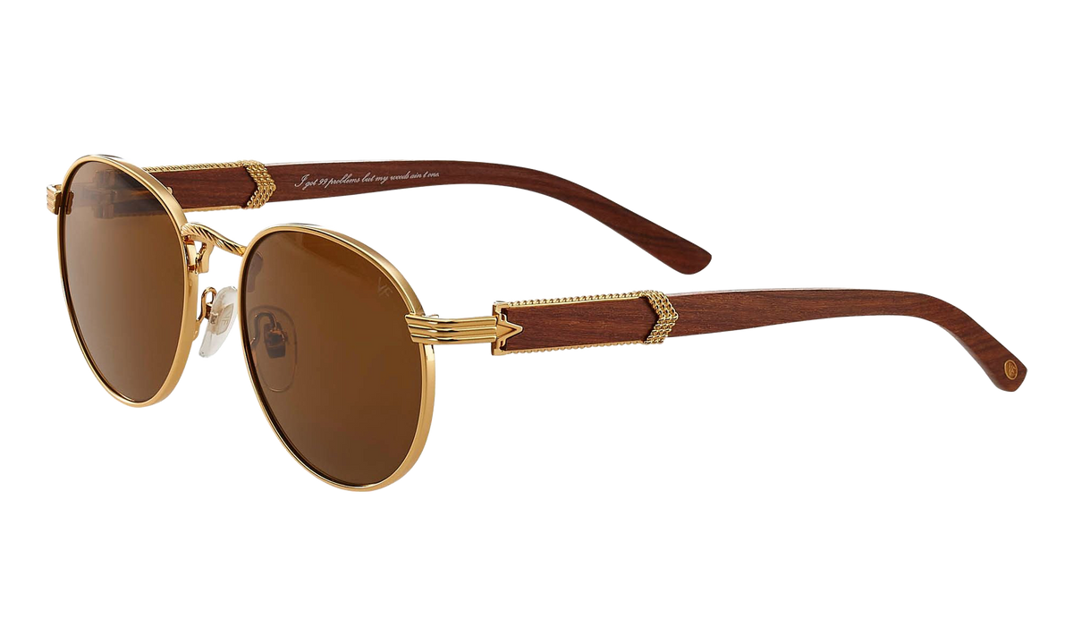 Miami Vice Atelier Mirage Woods Yellow Gold / Brown WDMV2 0002 22D6