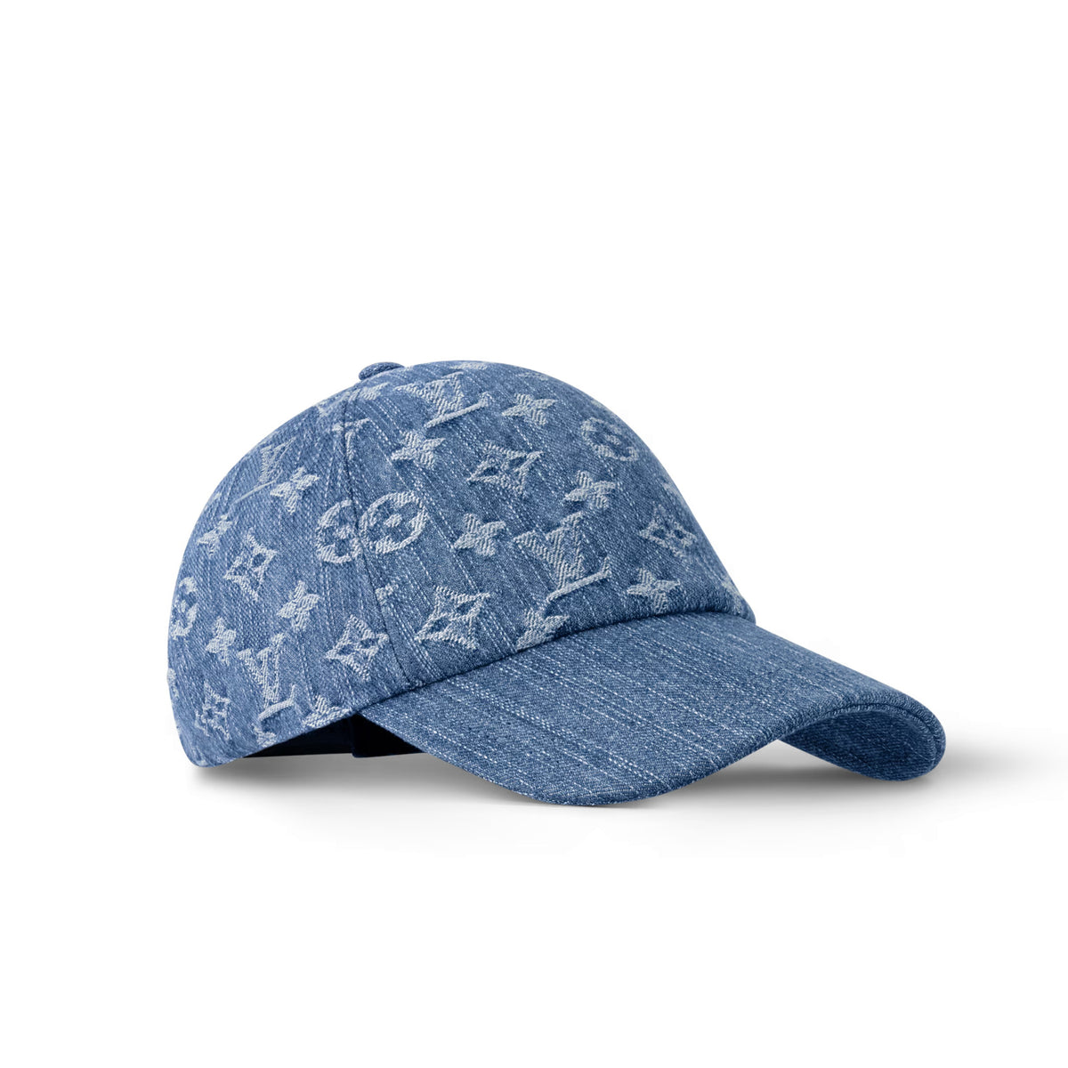 Nautical Louis Vuitton Men's and Women's Solid Colour Letter Printed Denim Fisherman's Hat Baseball Cap #76888