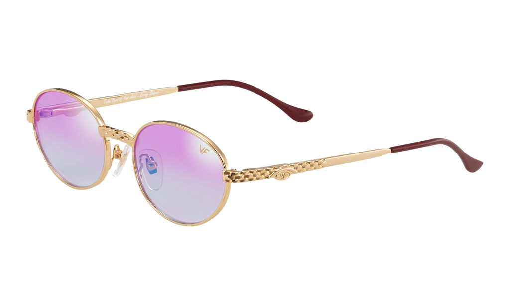 Pac Masterpiece 24KT Yellow Gold / Pink Solid Multi Flash MPPC2 0003 7B5