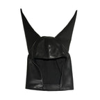 Shayne Oliver Anonymous Club 0pium Men's Women's Four Seasons Hip Hop Cap Dunce Cap High Angle Devil Buckle Cap Sewing Set Helmet Hat  Ngvp #7745