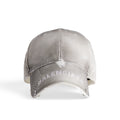 Balenciaga Men's and Women's Gray Twill Rivet Design Cotton Duck Hat Cap #73644