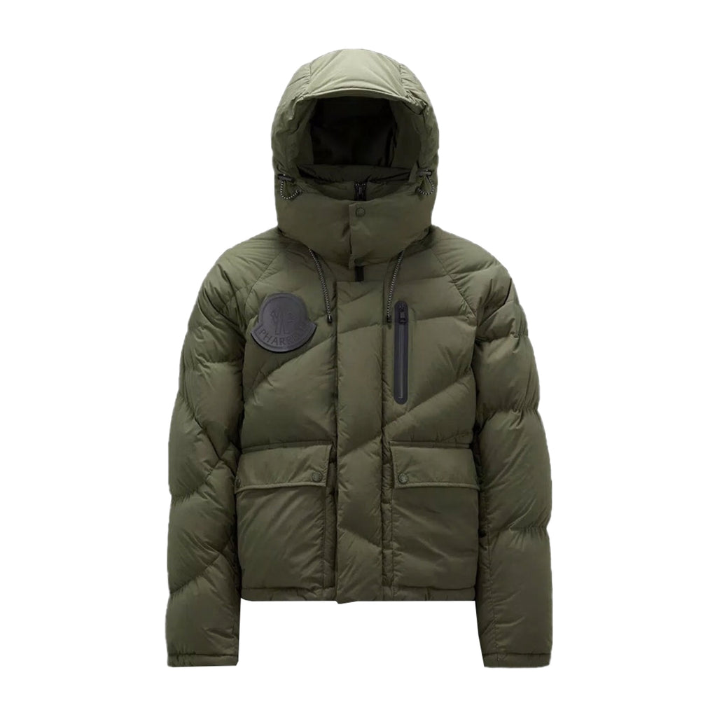 Moncler X Pharrell Williams Men And Women With The Same Models Of Autumn And Winter Solid Color Removable Hat Waterproof Nylon Stitching Long Sleeved Puffer Down Jacket #74576