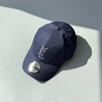 SAINT LAURENT Men's and Women's Solid Color Embroidered Logo Pattern Cotton Duck Tongue Cap Hat #98381
