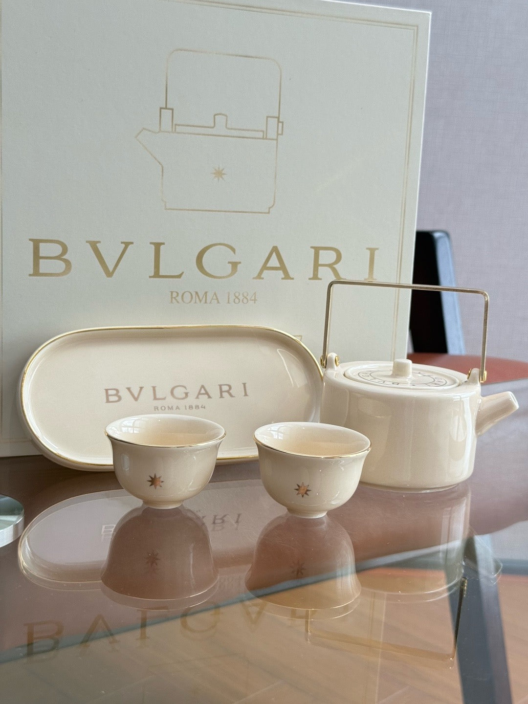 VIP Mid-Autumn Festival Porcelain Tea Set