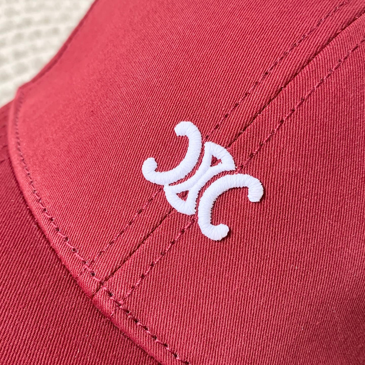 Celine Men Women Fashion Vintage Cowboy Letter Embroidery Baseball Cap Blue Casual Duck Hat #75689
