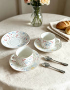 Maison Cabinet de Curiosités Porcelain Coffee Cup & Saucer Set