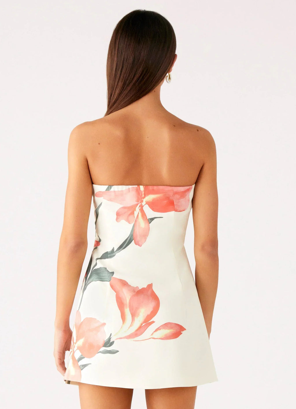 Denby Strapless Mini Dress - Siena Floral