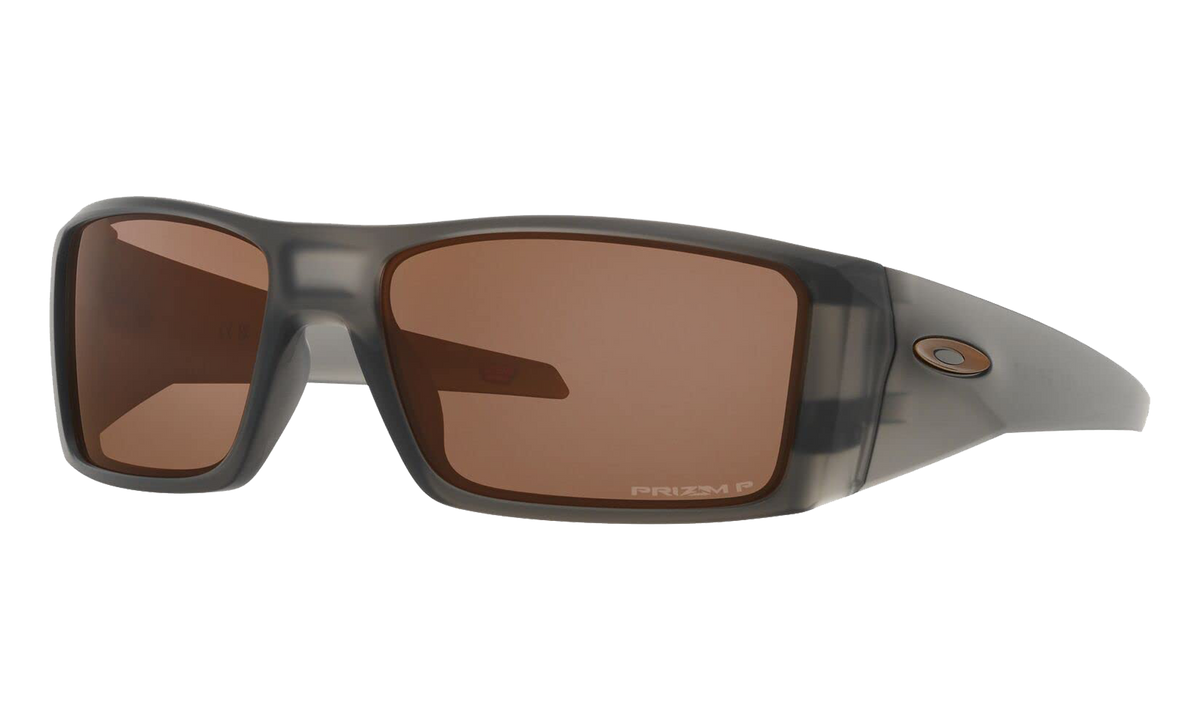 Heliostat Polarized Sunglasses Matte Grey Smoke / PRIZM Tungsten Polarized OO9231 04