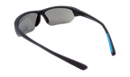 Skylon Ace Sunglasses Matte Black / Blue Tint / Grey Silver Flash EV0525 045