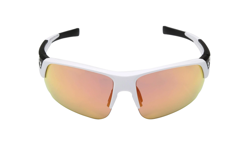 Changeup Dual Sunglasses Orange Baseball Tuned - Satin White 8650129 110144