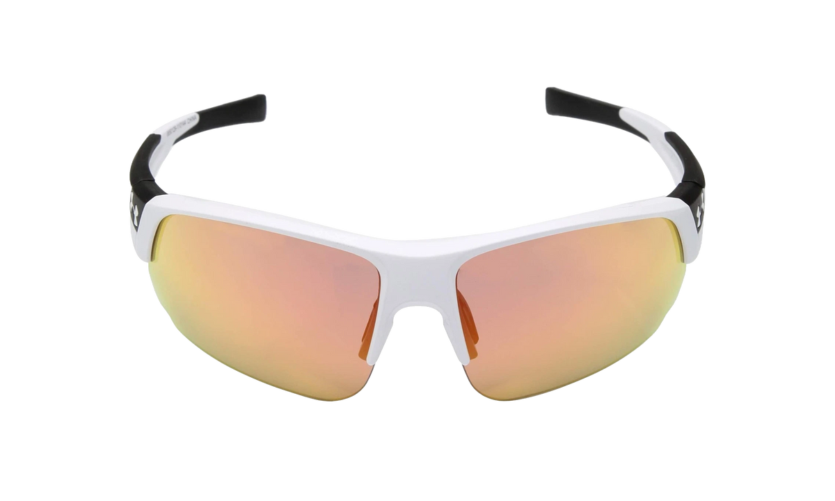 Changeup Dual Sunglasses Orange Baseball Tuned - Satin White 8650129 110144