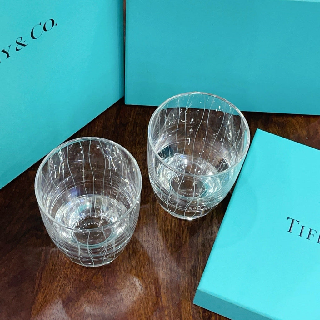 Crystal Tumbler Glasses Set of 2