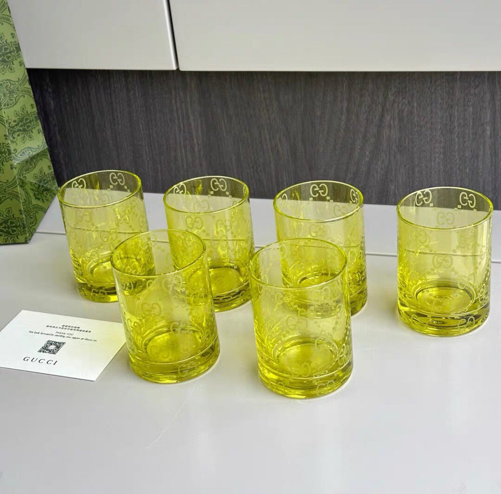 Crystal Tumbler Glass Set 6 Pieces