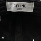 Celine Embroidered  duck tongue baseball visor Hat Cap Accessories #3217