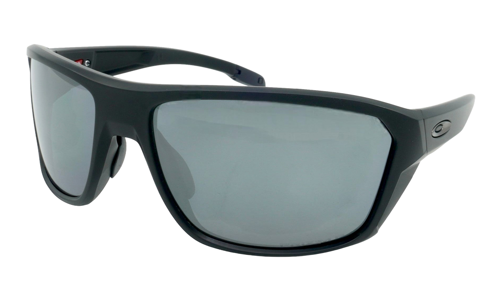 Split Shot Polarized Sunglasses Matte Black / PRIZM Black OO9416 24