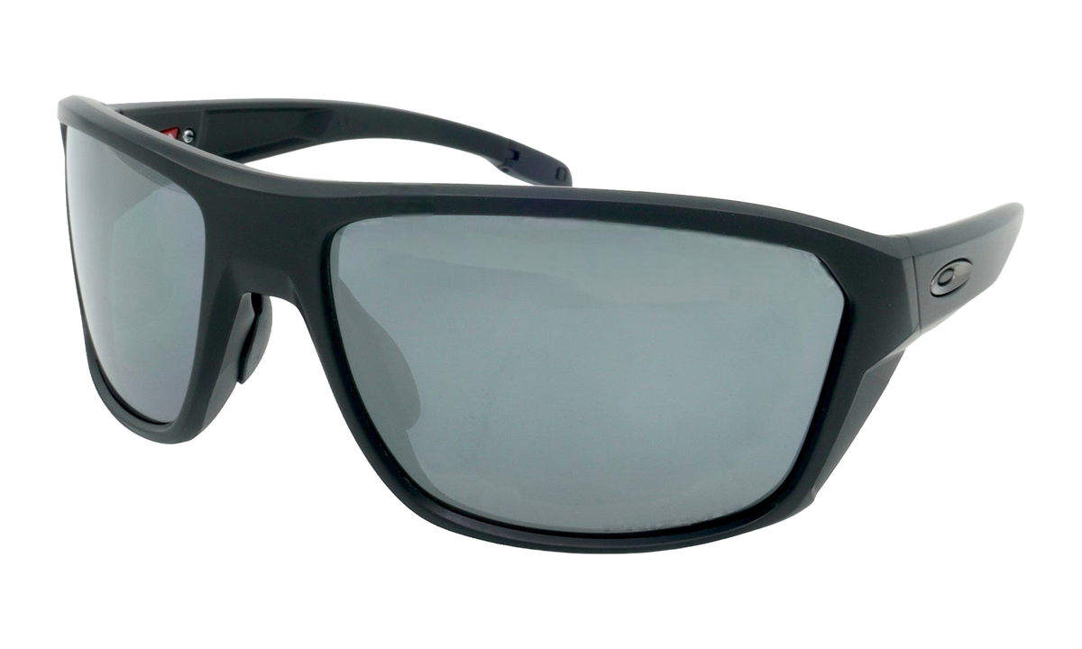 Split Shot Polarized Sunglasses Matte Black / PRIZM Black OO9416 24