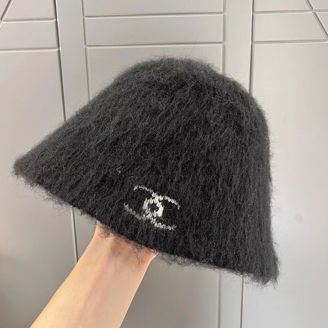 Chanel Women's Mohair Fisherman Hat #56297