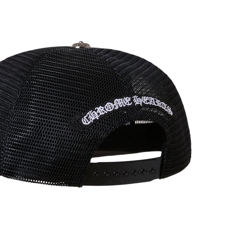 Chrome Hearts Patchwork Leather Three-flowered Hat #377125